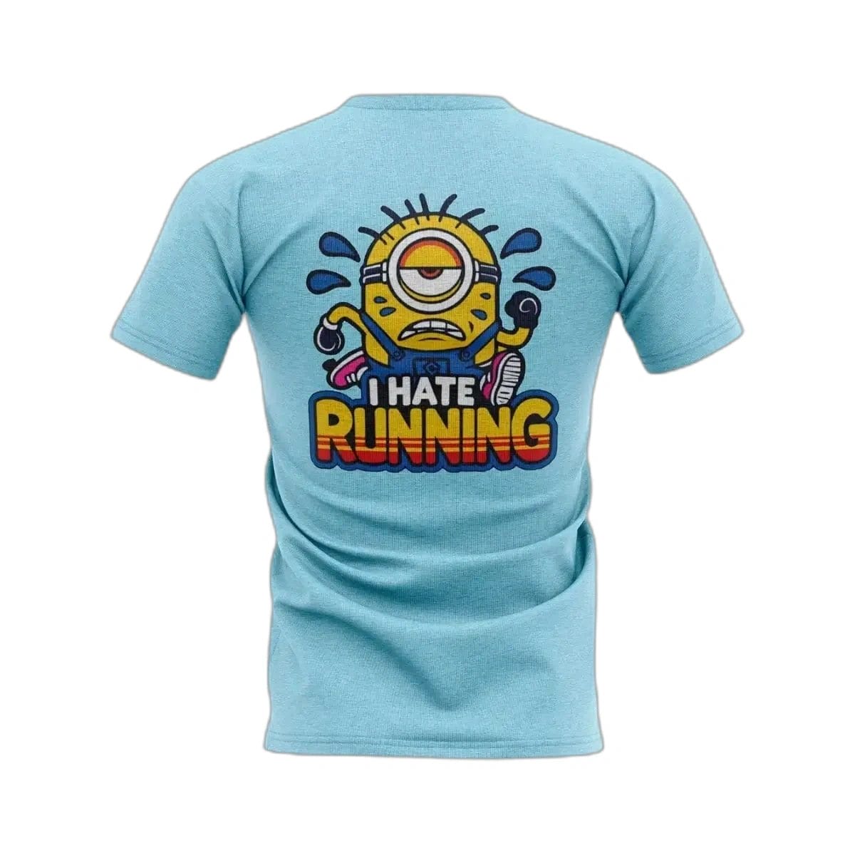 Camiseta-MINION-HATE-RUNNING-trasera