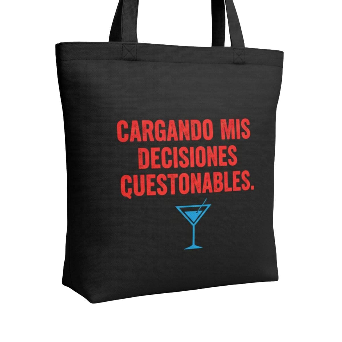 Tote Bag Cargando mis Decisiones Cuestionables
