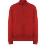 Sudadera cremallera cuello ULAN ROJA ROLY