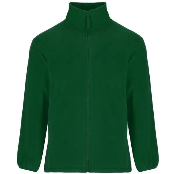 Sudadera polares cremallera cuello ARTIC VERDE ROLY