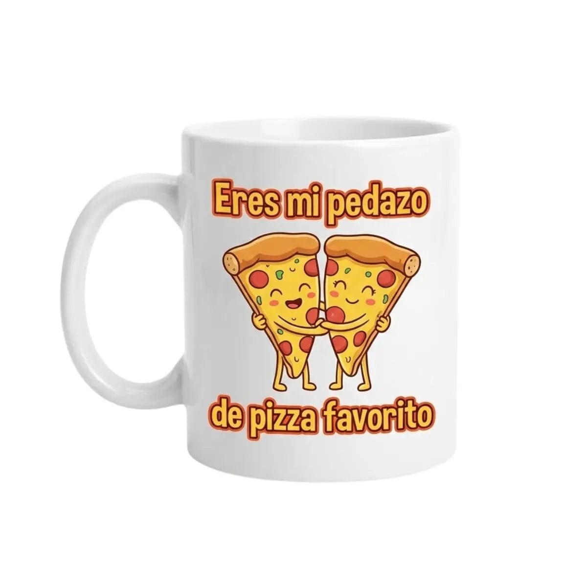 Detalle de impresión de alta calidad en taza blanca